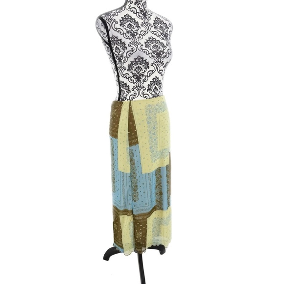 Urban Outfitters Y2K Vacation Wear Frankie Mesh Midi Skirt - Picture 9 of 11